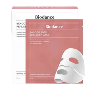 ماسک ورقه‌ای بایودنس بیو کلاژن مدل Biodance Collagen – آبرسان و روشن‌کننده عمیق پوست